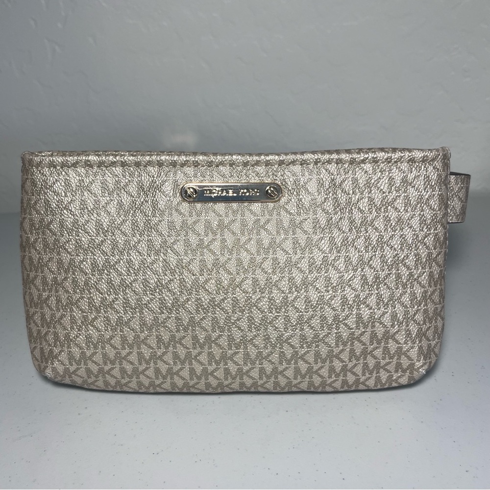 Michael Kors Logo Metallic Belt Bag